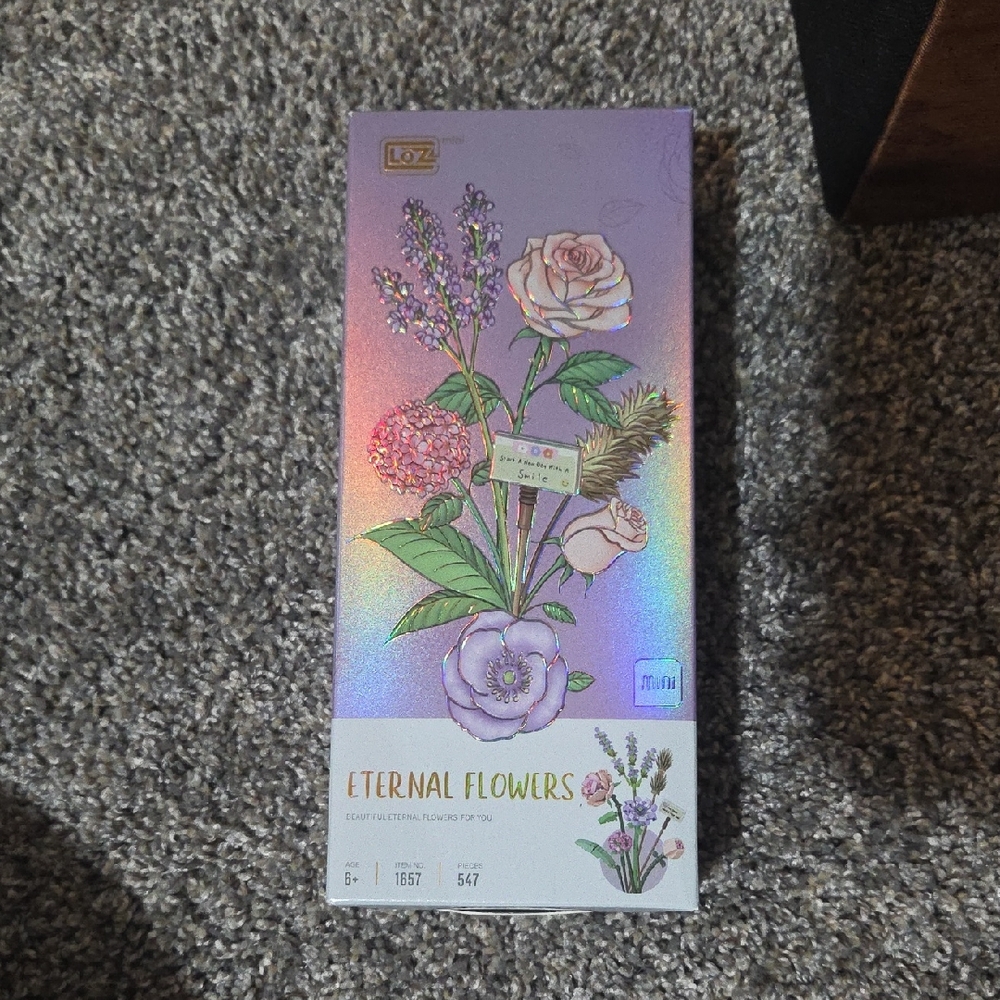 LOZ Eternal Flowers Building Set - Like Lego